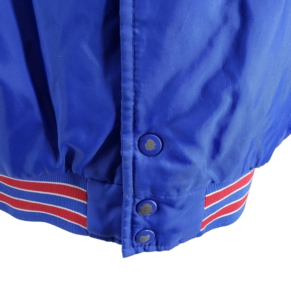Vintage Holloway Mens Size Medium Chicago Cubs Slick Nylon Varsity Jacket - Picture 5 of 8